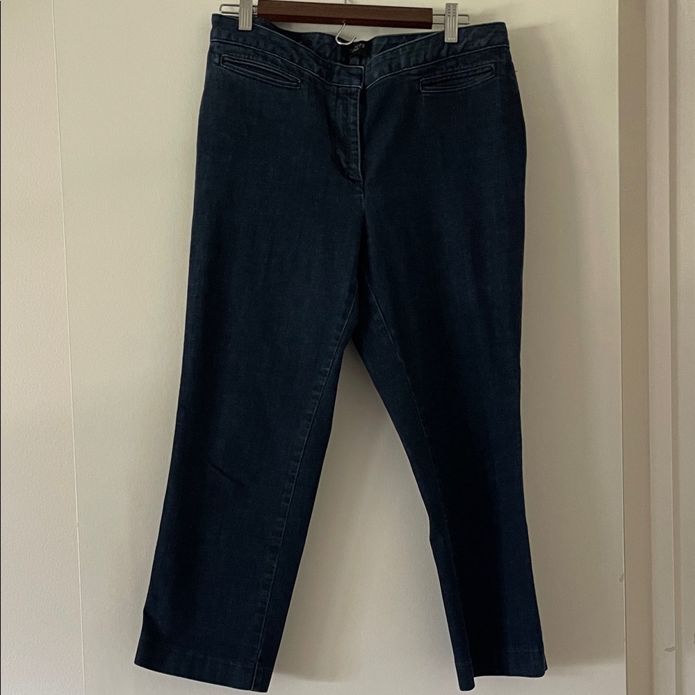 Talbots Signature Dark Blue Women's Ankle Jeans